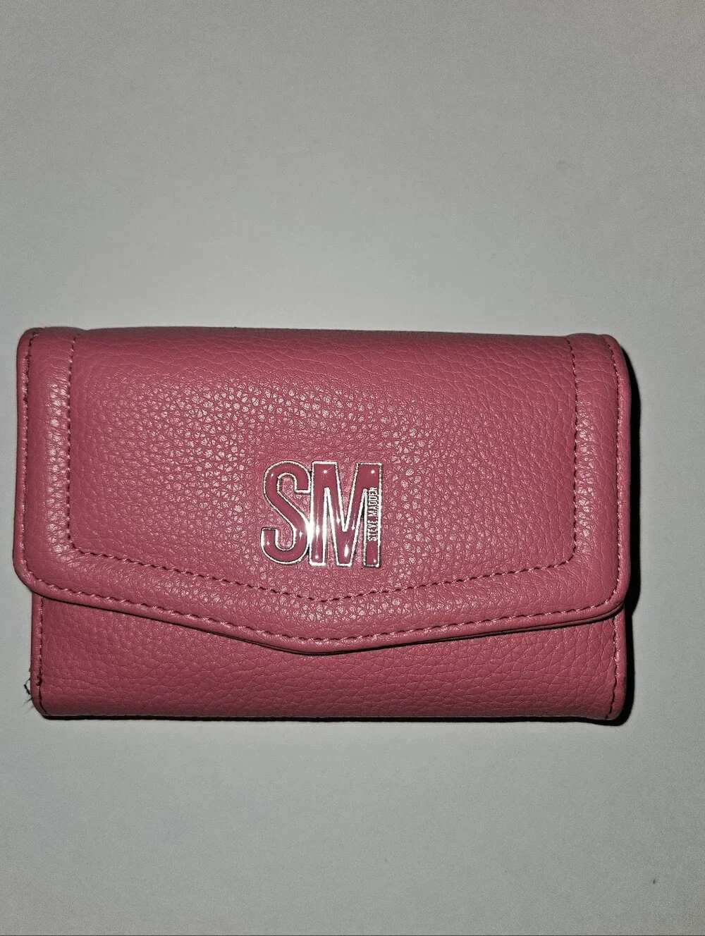 STEVE MADDEN Pink Leather Wallet